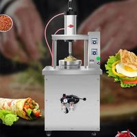 Machine automatique de fabrication de pains plats arabes (pita, chapati, lavash, tortilla, saj), machine à crêpes et pancakes pour canard rôti, fourniture d'usine