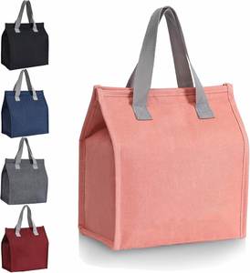 Reusable Lunch Cooler Bag Thermal Lunch Tote Bag Simple and New Fashion Lunch Bag Insulated - Product Image 1