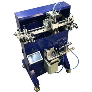 Automatic Glass Plastic Cup Cylinder Round Tube Bottle Screen <b>Printing</b> <b>Machine</b> - Product Image 4