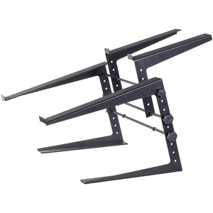 Có thể điều chỉnh khung kim loại Rack hiển thị máy tính xách tay chủ với DJ điều khiển truy cập đứng để hiển thị máy tính xách tay & bàn phím - Product Image 2