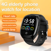 Montre GPS 4G D300 avec LBS et GSM pour personnes âgées et enfants, compatible PC, garantie 1 an