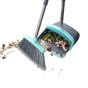 Household Plastic Items Household Goods Rotatable Broom And Dust Pan