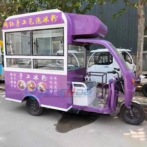 Factory Customizable Mobile Electric Stainless Steel Dining Car Convenient Outdoor Ice Cream Truck <b>BBQ</b> Special Transportation - Product Image 2