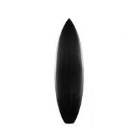 Planche de surf en fibre de carbone noire haute performance personnalisée