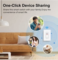 Interrupteur de capteur PIR intelligent à 3 voies pour la maison Interrupteurs de maison Wifi Détecteur de mouvement PIR WiFi Interrupteur mural infrarouge activé par le mouvement