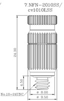Boquilla de Nebulización de Cono Hueco Atomizador de Acero Inoxidable de Baja/Alta Presión con Partículas de Niebla de 9-14 Micrones