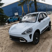 SUV Eléctrico de Lujo con Interior de Primera Clase, Mini EV Hatchback de 5 Plazas, Automático, con Batería de Litio, Vehículo Urbano para Pasajeros
