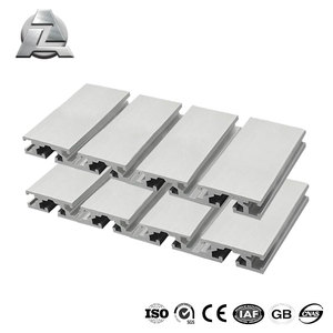 Mesa de máquina CNC personalizada plata anodizada 15180 Tslot estructural 200 <span class=keywords><strong>mm</strong></span> perfil de extrusión <span class=keywords><strong>aluminio</strong></span> T ranura Panel <span class=keywords><strong>placa</strong></span> - Product Image 3