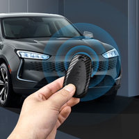 Étui de protection pour clé de voiture en fibre de carbone ABS pour Chevrolet Cruze Malibu Camaro Equinox, boîtier de clé intelligente, 2/3/4/5 boutons