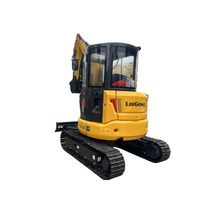 Mini-excavatrice hydraulique Liugong de 3,5 tonnes, modèle 9035E, marque chinoise de premier plan, à prix avantageux à vendre