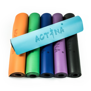 Tapis de yoga personnalisé de 8 mm <span class=keywords><strong>d</strong></span>'épaisseur, 1 pouce, pour les sports <span class=keywords><strong>d</strong></span>'<span class=keywords><strong>action</strong></span>, exercices directs, facile à nettoyer, <span class=keywords><strong>meilleur</strong></span> caoutchouc naturel non toxique - Product Image 2