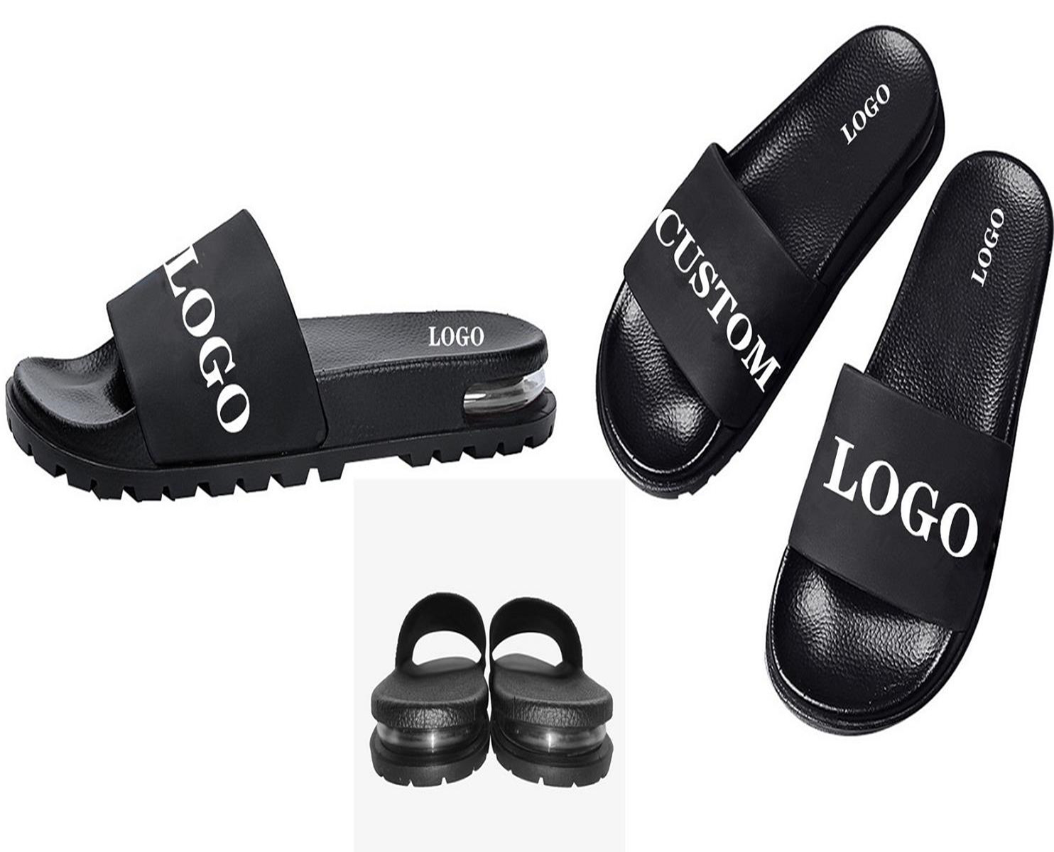 韓国大人気 ★ JEEP Emblem slippers Custom Printed Logo Sandals - Comfortable Indoor Slippers