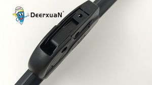 Adaptateurs de balais d'<span class=keywords><strong>essuie</strong></span>-<span class=keywords><strong>glace</strong></span> universels sans cadre S059 pour voitures X5, haute qualité, 100% caoutchouc naturel, <span class=keywords><strong>essuie</strong></span>-glaces noirs pour voitures - Product Image 4