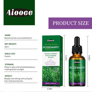 Aiooce Crecimiento del cabello Nutritivo Hidratante Suavizante <span class=keywords><strong>Romero</strong></span> <span class=keywords><strong>y</strong></span> <span class=keywords><strong>menta</strong></span> Aceite para el cabello Premium - Product Image 2