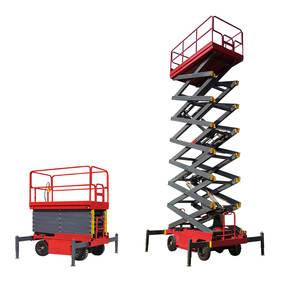 Plataforma de Trabajo Aérea Móvil de Tijera Eléctrica de 4M 6M 8M 10M 12M 14M 16M 18M a Bajo <span class=keywords><strong>Precio</strong></span>, Compra al por Mayor para <span class=keywords><strong>Alquiler</strong></span>/Reventa/Concesionarios - Product Image 1