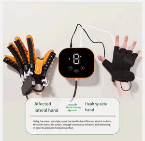 Hot Selling High Quality CE Certified Electric Heated Foldable <b>Hand</b> Bath <b>Massager</b> Robot Trainer <b>Hand</b> Rehabilitation Stroke - Product Image 4