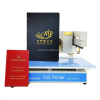 3025 imprimante numérique à feuille à chaud estampage feuille d'or Machine pour PVC PU cuir feuille Machine d'impression pour la couverture de livre