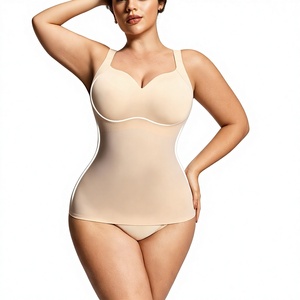 Ropa Moldeadora de Nylon sin Costuras de Talla Grande para Mujer, Estilo Europeo y Americano, Control de Abdomen Fuerte, Venta al por Mayor, Marca Privada ODM - Product Image 2