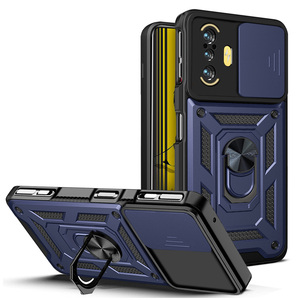 Anillo de Metal magnético para cámara, funda trasera de armadura de protección para Xiaomi Poco F3 Gt <span class=keywords><strong>Redmi</strong></span> <span class=keywords><strong>K40</strong></span> - Product Image 4