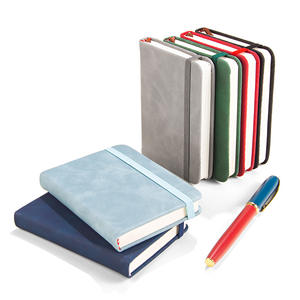 Carnet personnalisé avec impression couleur, fabricants de carnets rigides, bloc-notes en cuir avec bande élastique, en stock, pour journal intime, couverture rigide - Product Image 5
