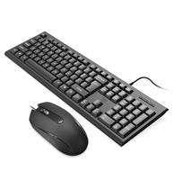 Accessoires d'ordinateur de bureau Kit clavier et souris filaire USB pour jeu