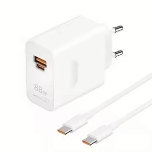Cargador de Teléfono Móvil de Carga Súper Rápida de 88W, Compatible con la Normativa Estadounidense, la Normativa Europea y la Normativa del Reino Unido, Adaptador de Carga - Product Image 1