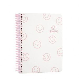 Smile Style Size Hardcover Students <b>Journal</b> School Sublimation Spiral A5 Notebook 100 Sheets Custom Color Custom Logo Wholesale - Product Image 1