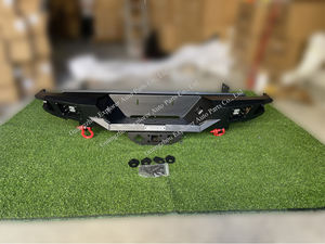 Hm กันชนหลังรถเหล็กสำหรับ Nissan <span class=keywords><strong>NAVARA</strong></span> NP300 2015-2022อุปกรณ์เสริมรับของ4X4พร้อมแถบกันชนไฟ LED สำหรับ NP300 - Product Image 3