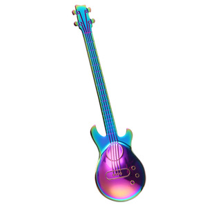 304 stainless steel <b>spoon</b>, guitar <b>spoon</b>, coffee stirring <b>spoon</b>, ice bar <b>spoon</b>, music bar <b>spoon</b>, mug <b>spoon</b> - Product Image 5
