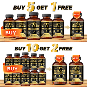 Dropshipping voorraad White Label Fulvic Acid Gold Himalayan Shilajit capsules voor mannen extra sterk Maca capsules Zeoliet capsules - Product Image 3