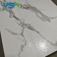 Panneau PVC gaufré effet pierre flexible et imperméable Linyi Yansen 4*8ft 4*9ft 4*10ft