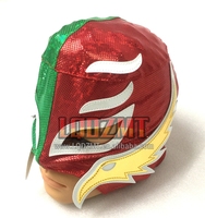 Masques de lutte faciale à enfiler pour Rey Mysterio, Lucha Libre, Cosplay, Fête, Halloween, Accessoire de tête, Masque de célébrité pour jeu de rôle
