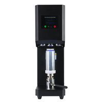 Sertisseuse Semi-Automatique Portable pour Boîtes en Plastique et Aluminium, Scelleuse de Boîtes de Conserves et de Boissons Gazeuses