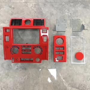 Cubierta para Tablero de Instrumentos de Automóvil Defender, Color <span class=keywords><strong>Blanco</strong></span> y Rojo, para Defender 90 110, <span class=keywords><strong>Precio</strong></span> de Fábrica al por Mayor - Product Image 4