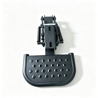 Escalón Plegable para Puerta Trasera de Camioneta, Modificación de Pedal para Puerta Trasera, Compatible con Tacoma, Hilux Revo, Ford F150