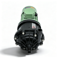 Pompe à circulation d'eau K AMX-221FEARV-B ETFE+CF 1 pouce, pompe magnétique pour liquides acides, résistante aux produits chimiques pour l'industrie de l'électrodéposition
