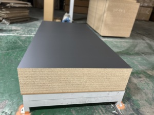 2440x1220mm melamine phải đối mặt với bảng osb ván dăm Gỗ dương cho đồ nội thất trong nhà và sử dụng với lớp phủ bền - Product Image 6