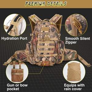 Échantillon gratuit de sacs de randonnée en stock, sac à dos de sport décontracté de grande capacité pour la randonnée et le camping, sac à dos de sport de plein air - Product Image 5