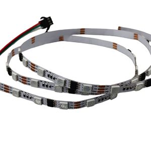 ไฟแถบ LED RGB 12V Ws2812B แผงวงจรพิมพ์สีขาว ควบคุมอัจฉริยะ สำหรับบาร์ ร้านคาราโอเกะ ตกแต่งบ้าน - Product Image 1