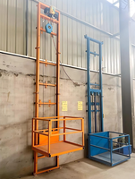 Plateforme élévatrice électrique 300 kg/500 kg, palan à rail unique, petit ascenseur domestique, élévateur de marchandises industriel pour entrepôt, élévateur de fret