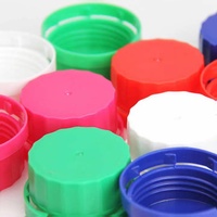 38mm inviolable bouchons huile chimique cruche PP couvercle à vis en plastique avec anneau de sécurité