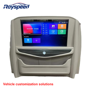 ฉากกั้นภายในรถยนต์แบบสมาร์ททีวี หุ้มด้วยหนัง PU คุณภาพสูง สำหรับ <span class=keywords><strong>Alphard</strong></span>/Vito W447/V250/V260-RS ยี่ห้อ Brand ปรับแต่งขนาดและสีได้ - Product Image 4