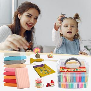 Argile à <span class=keywords><strong>modeler</strong></span> pour enfants kits de démarrage de bricolage, argile modèle cuite au <span class=keywords><strong>four</strong></span> argile polymère 50 couleurs pour les enfants - Product Image 6