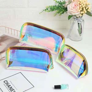 Women's High Quality Transparent Travel Cosmetic Bag Zipper Closure Water-Resistant <b>Makeup</b> Organizer Bags Toiletries Storage - Product Image 4