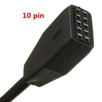 Câble adaptateur audio femelle AUX 3,5 mm pour BMW 10P E46, autoradio CD compatible avec iPhone 6s Plus 5 5S 4 4S iPod Mp3