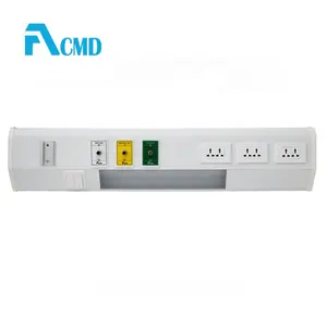 Surface Mounted Hospital Bed Head Panel With DISS Gas Outlets