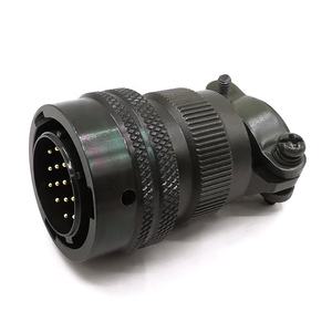 Amphenol-conector Circular MIL Spec de 19 vías, Conector de contacto, tamaño de carcasa 14, bayoneta, MIL-DTL-26482, <span class=keywords><strong>PT</strong></span> - Product Image 2