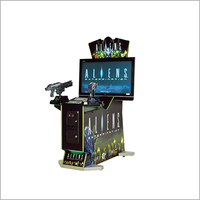 Machine de jeu de tir à jetons SUNMO 52 LCD pistolet jeu de tir Arcade Aliens Machine de jeu d'arcade