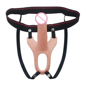 Pene juguetes sexuales de los hombres Correa hueco-consolador arnés para par adultos juego <span class=keywords><strong>Anal</strong></span> juguetes al por mayor - Product Image 3