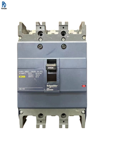 Disjoncteur à boîtier moulé EZD250S 3P triphasé 250A pour protection contre les surcharges et les courts-circuits, distribution électrique - Product Image 1